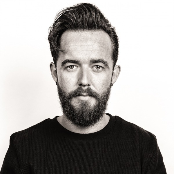 Thomas, master barber at Chaplins